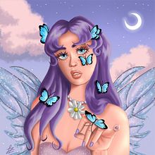 Il mio progetto del corso: Ritratti digitali fantastici con Photoshop. Un progetto di Illustrazione tradizionale, Disegno, Illustrazione digitale, Disegno di ritratti, Disegno digitale e Pittura digitale di Laura Zanotti - 11.04.2022