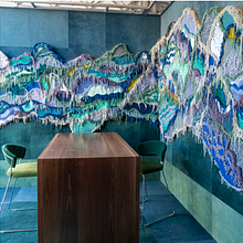 Steady Stream. Un progetto di Fiber Art, Belle arti e Textile Design di Trish Andersen - 11.04.2022