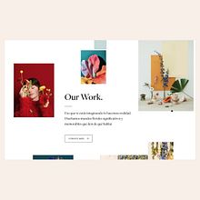 Ora The Floral Agency. Design, UX / UI & Interactive Design project by Contra Studio - 04.12.2022