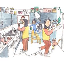 Mein Kursprojekt: Kreatives Zeichnen: fülle deine Illustrationen mit Leben und Details . Projekt z dziedziny Trad, c, jna ilustracja, Sketching, R, sunek ołówkiem,  R, sunek, Malowanie akwarelą, Sketchbook,  R i sunek atramentem użytkownika Banu Nefes - 12.04.2021