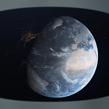 Animación planeta tierra. Motion Graphics, 3D, and Animation project by calienesjp - 04.07.2022