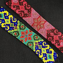 Mi Proyecto del curso: Diseño y creación de joyería con mostacillas. Un proyecto de Diseño de complementos, Artesanía, Diseño de jo, as y Tejido de Daniela De la Fuente - 10.04.2022