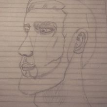 Mi Proyecto del curso: Sketchbook de retrato: explora el rostro humano. Sketching, Drawing, Portrait Drawing, Artistic Drawing, and Sketchbook project by Jime Cornejo - 04.13.2022