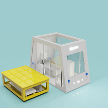 Brinquedo Bonde Automático. Een project van  Ontwerp, Programmeren, 3D e Interactief ontwerp van duda_hanoff - 13.04.2022