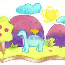 Mi Proyecto del curso: Técnicas de ilustración con acuarela y gouache. Traditional illustration, Fine Arts, Painting, Watercolor Painting, Children's Illustration, and Gouache Painting project by Madison Soto - 04.13.2022