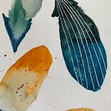 My project for course: Artistic Floral Watercolor: Connect with Nature. Projekt z dziedziny Trad, c, jna ilustracja,  Malarstwo, Malowanie akwarelą, R i sunek botaniczn użytkownika emscottie - 13.04.2022
