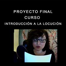 Mi Proyecto del curso: Introducción a la locución. Un progetto di Cinema, video e TV, Cinema, Comunicazione e Audio di M.A. Álvarez - 13.04.2022