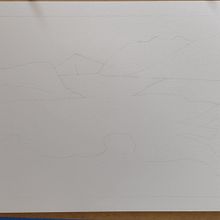 Paisagem da natureza com giz pastel oleoso.. Un progetto di Illustrazione tradizionale di Samila da Silva Galés Dias - 13.04.2022