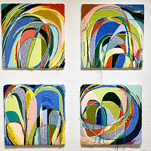 Here, There, Everywhere. Un progetto di Belle arti, Fiber Art, Textile Design e Artigianato di Trish Andersen - 13.04.2022