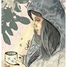 Retrato ilustrado en procreate . Ilustrație tradițională de Federica Segunda - 04.13.2022