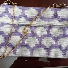 Mi Proyecto del curso: Introducción al tapestry. Accessor, Design, Pattern Design, Fiber Arts, Crochet, and Textile Design project by Brigitte Restrepo - 04.11.2022
