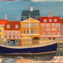 My project for course: Pictorial Sketchbook with Gouache. Projekt z dziedziny Trad, c, jna ilustracja, Sketching,  R, sunek,  R, sunek architektoniczn, Sketchbook i Malowanie gwaszami użytkownika shirsch411 - 14.04.2022