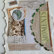 Mi Proyecto del curso: Técnicas de bordado experimental sobre papel. Projekt z dziedziny  Sztuki piękne,  Kolaż,  Haft, Wzornictwo tekst i liów użytkownika Paola Bizioli - 14.04.2022