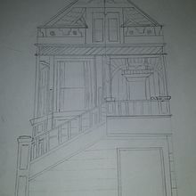 Mi Proyecto del curso: Dibujo arquitectónico con acuarela y tinta. Sketching, Drawing, Watercolor Painting, Architectural Illustration, Sketchbook & Ink Illustration project by Verónica Giovannini - 04.14.2022