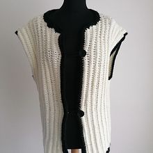 Meu projeto do curso: Crochê: crie roupas com apenas uma agulha. Fashion Design, Fiber Arts, DIY, and Crochet project by Sílvia Tomás - 04.14.2022