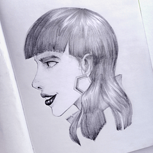 Proyecto final: Sketchbook de retrato: explora el rostro humano. Sketching, Drawing, Portrait Drawing, Artistic Drawing, and Sketchbook project by Daniel Aguilar - 04.12.2022