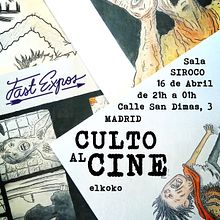 CULTO AL CINE. Un proyecto de Ilustración tradicional, Cine, vídeo y televisión de pedro parrilla - 14.04.2022