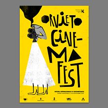 Orvieto Cinema Fest poster. Traditional illustration, Advertising, Events, Film, Video, and TV project by Fernando Cobelo - 04.14.2022