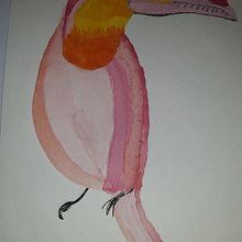 Mi Proyecto del curso: Técnicas experimentales de acuarela para principiantes. Traditional illustration, Fine Arts, Watercolor Painting, and Naturalistic Illustration project by Verónica Giovannini - 04.15.2022