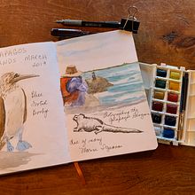 My project for course: Watercolor Travel Journal. Traditional illustration, Watercolor Painting, Architectural Illustration, and Sketchbook project by Barb O - 04.15.2022