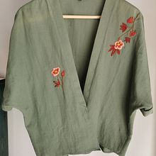 My project for course: Botanical Pattern Embroidery for Clothing. Projekt z dziedziny Craft, Pattern design,  Haft,  Tkactwo, R, sunek botaniczn, Upc, cling, Wzornictwo tekst i liów użytkownika selin_tumen - 15.04.2022