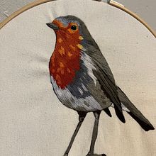 My project for course: Painting with Thread: Textile Illustration Techniques Ein Projekt aus dem Bereich Traditionelle Illustration, Stickerei und Textildesign von Rachel Parks - 15.04.2022