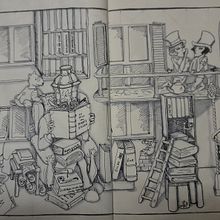 Mein Kursprojekt: Die Sketching Kunst: Transformiere Skizzen in Kunst Ein Projekt aus dem Bereich Traditionelle Illustration, Bleistiftzeichnung, Zeichnung und Sketchbook von Kati - 15.04.2022