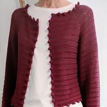 Mi Proyecto del curso:  Top-down: prendas a crochet de una sola pieza. Een project van  Modeontwerp, Textiel, DIY, Haken y Textielontwerp van Beatriz - 15.04.2022
