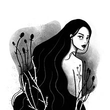 My project for course: Traditional Drawing Techniques with Procreate. Un progetto di Illustrazione tradizionale, Disegno, Illustrazione digitale, Disegno di ritratti e Disegno digitale di Yura Aung - 15.04.2022