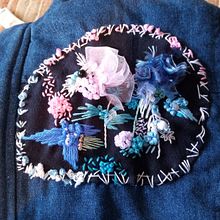 Mi Proyecto del curso: Bordado y personalización de accesorios. Een project van Ontwerp van accessoires, Sieradenontwerp,  Modeontwerp, Borduurwerk y Textielontwerp van Erika GUTIERREZ WAGNER - 16.04.2022