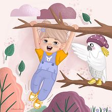Mój projekt z kursu: Tworzenie postaci do bajek dla dzieci za pomocą programu Procreate. Projekt z dziedziny Trad, c, jna ilustracja, Projektowanie postaci, Ilustracja c, frowa, Ilustracje dla dzieci, R, sunek c i frow użytkownika Basia - 16.04.2022