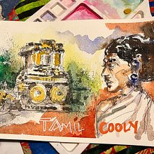 Urban sketch . Un proyecto de Ilustración tradicional de anisha_raghuchandra - 06.04.2022