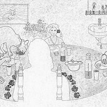 Dinner with the absent member. Traditional illustration, Drawing, and Narrative project by Srabanti Dasgupta - 04.16.2022