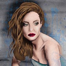 My project for course: Illustrated Portraits with Procreate. Projekt z dziedziny Trad, c, jna ilustracja, Grafika wektorowa, Ilustracja c, frowa i Portret użytkownika Rebeca Navarro - 16.04.2022