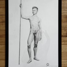 Mon projet du cours : Dessin réaliste du corps humain. Un proyecto de Ilustración tradicional, Bellas Artes, Bocetado, Dibujo a lápiz, Dibujo, Dibujo realista y Dibujo anatómico de jimmy_priscilla - 16.04.2022