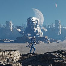 Ilustración fantástica 3D con Blender. Projekt z dziedziny 3D, Ilustracja c, frowa i  Projektowanie 3D użytkownika Lucas Verdejo Williamson - 13.04.2022