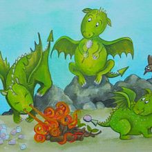 My project for course: Animal Characters in Watercolor for Children’s Books. Un proyecto de Ilustración tradicional, Bellas Artes, Pintura, Dibujo, Pintura a la acuarela, Ilustración infantil y Narrativa de darylwest1 - 17.04.2022