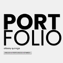 PORTFOLIO - ALBANY QUIROGA. Un proyecto de Ilustración tradicional, Publicidad, Dirección de arte, Br, ing e Identidad, Diseño de vestuario, Consultoría creativa, Gestión del diseño, Diseño editorial, Diseño gráfico, Marketing, Tipografía, Diseño Web, Desarrollo Web, Collage, Cop, writing, Redes Sociales, Creatividad, Diseño de logotipos, Diseño de moda, Gestión del Portafolio, Marketing Digital, Instagram, Marketing de contenidos, Marketing para Facebook, Diseño digital, Fotografía para Instagram, Comunicación, Creatividad con niños, Ilustración vectorial, Dibujo, Diseño de carteles, Stor, telling, Stor, board, Diseño para Redes Sociales, Marketing para Instagram, Narrativa, Fotomontaje, Upc, cling, SEO, Escritura de no ficción, Escritura de ficción, Escritura creativa, Redacción de contenidos		, Estrategia de marca						, Business, Ilustración de moda					 y Diseño de papelería				 de Albany Quiroga Pulido - 17.04.2022