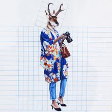 Animalarios. Pencil Drawing, Realistic Drawing, Colored Pencil Drawing, Artistic Drawing, Collage, and Traditional illustration project by dominique schwarzhaupt - 04.18.2022