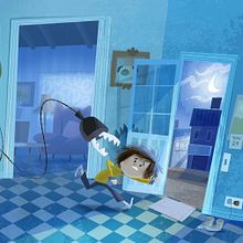 Mi Proyecto del curso: Ilustración infantil: composición, color y texturas. Een project van Traditionele illustratie,  Tekening, Digitale illustratie, Kinderillustratie y Digitale tekening van John Joven - 21.12.2021