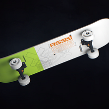 3D // Skate. 3D, 3D Modeling, Design, and Product Design project by Eva Rodríguez Solís - 04.19.2022