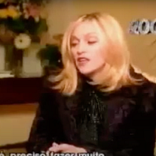 Marina Person entrevista Madonna para a MTV Brasil. Un proyecto de Comunicación, Cine, vídeo, televisión y Música de Marina Person - 19.04.2022