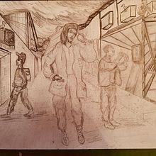 My project for course: Basic Principles of Drawing People from Imagination. Un proyecto de Ilustración tradicional, Bellas Artes, Bocetado, Dibujo a lápiz, Dibujo, Dibujo artístico y Dibujo anatómico de Brad Harper - 19.04.2022
