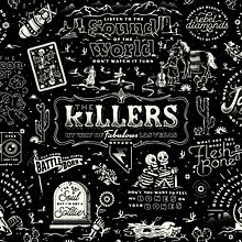 The Killers Poster - Desert Days & Neon Nights. Un proyecto de Ilustración tradicional, Diseño gráfico, Tipografía e Ilustración vectorial de Erikas Chesonis - 06.06.2021