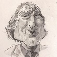 My project for course: Caricature Portrait with Graphite. Traditional illustration, Drawing, and Portrait Drawing project by Estrella Vega - 04.19.2022