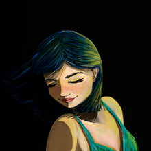 arte feita no curso da Gemma Roman . Traditional illustration project by Evelyn Galdino - 01.04.2022