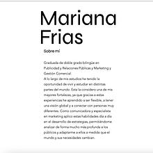 Portafolio. Marketing, Br, ing & Identit project by Mariana Frías - 04.19.2022