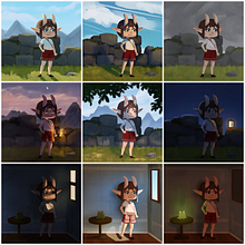 My project for course: Lighting Principles for Digital Painting. Traditional illustration, Digital Illustration, and Digital Painting project by lintriya - 04.19.2022