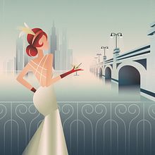 Dirty Martini Ein Projekt aus dem Bereich Traditionelle Illustration, Plakatdesign, Digitale Illustration und Bildende Künste von Jackie Noëlle - 18.04.2022