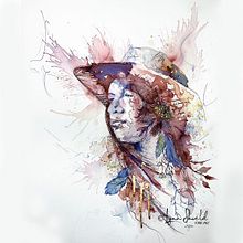 Lynn Shield - My project in Experimental Portraiture with Ink, Tea and Alcohol . Un proyecto de Diseño, Bellas Artes, Ilustración tradicional, Ilustración con tinta, Dibujo a lápiz y Pintura de Lynn Shield - 19.04.2022
